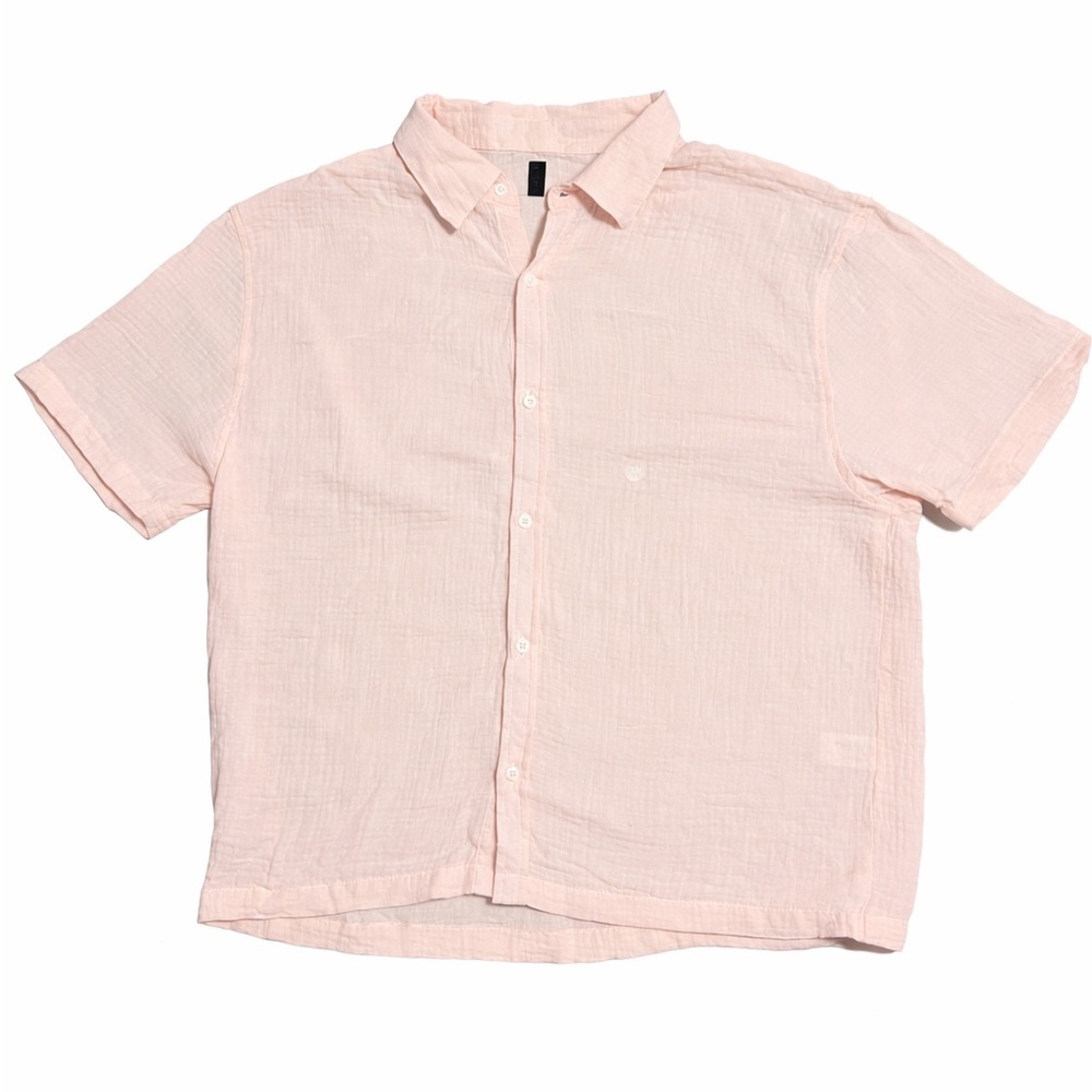 PacSun Soft Pink Short Sleeve Shirt